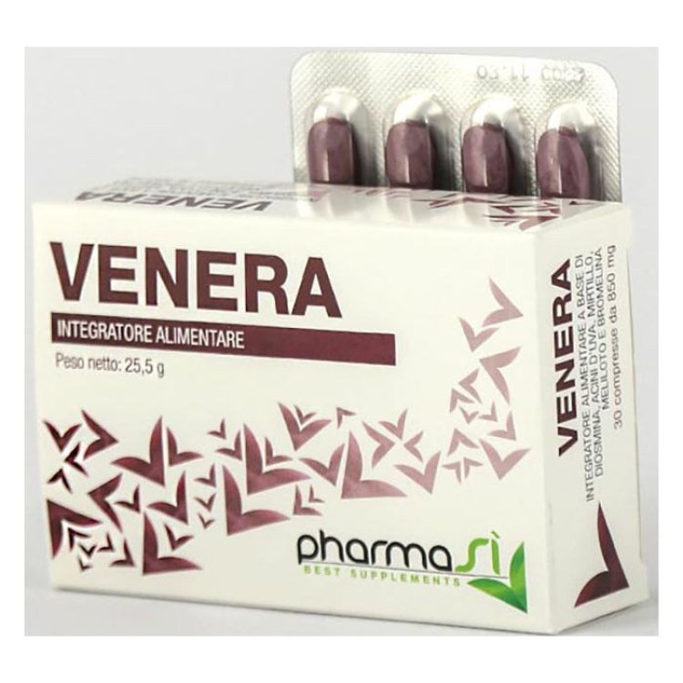 Pharmasi Venera Integratore Alimentare per Microcircolo 30 Compresse