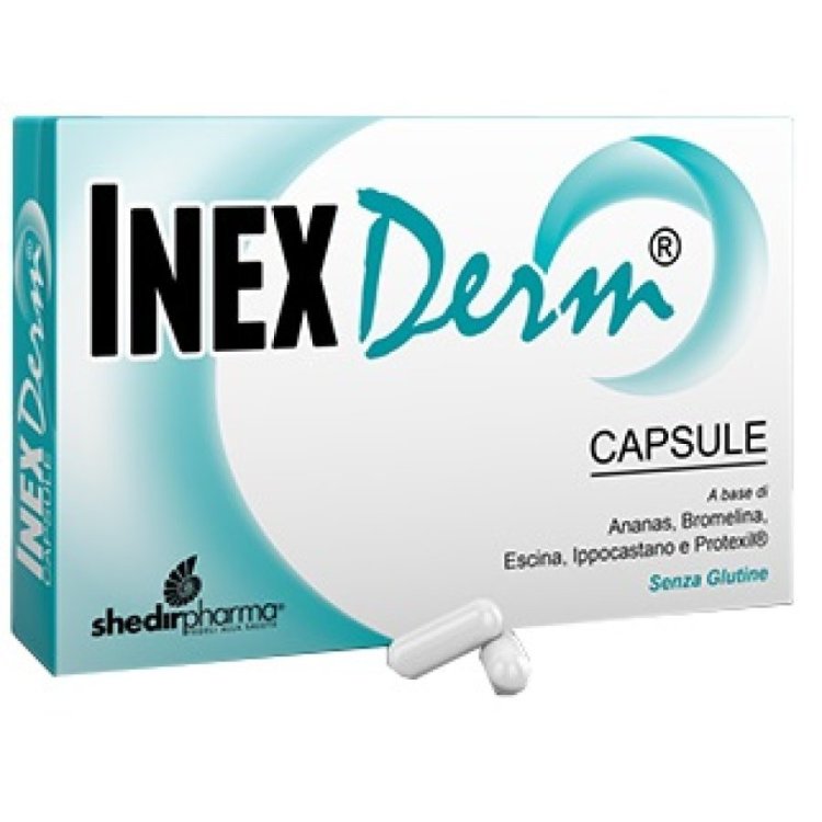 Inexderm Integratore Alimentare per Cellulite e Microcircolo 30 Capsule