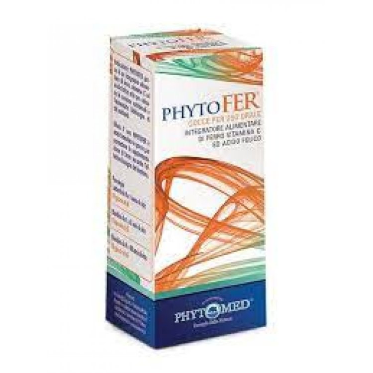 Phytomed Phytofer Gocce Integratore Ferro, Vitamina C e Acido Folico 15ml