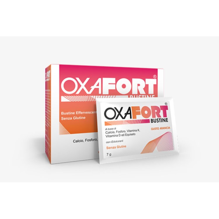 Oxafort Integratore Alimentare per Ossa in Bustine Effervescenti, 18 pz