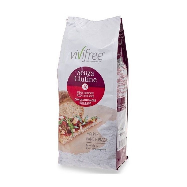 Vivifree Preparato per Pane e Pizza Senza Glutine 500 g