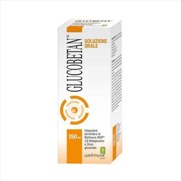 Natural Bradel Glucobetan Soluzione Orale Supporto Immunitario 150ml