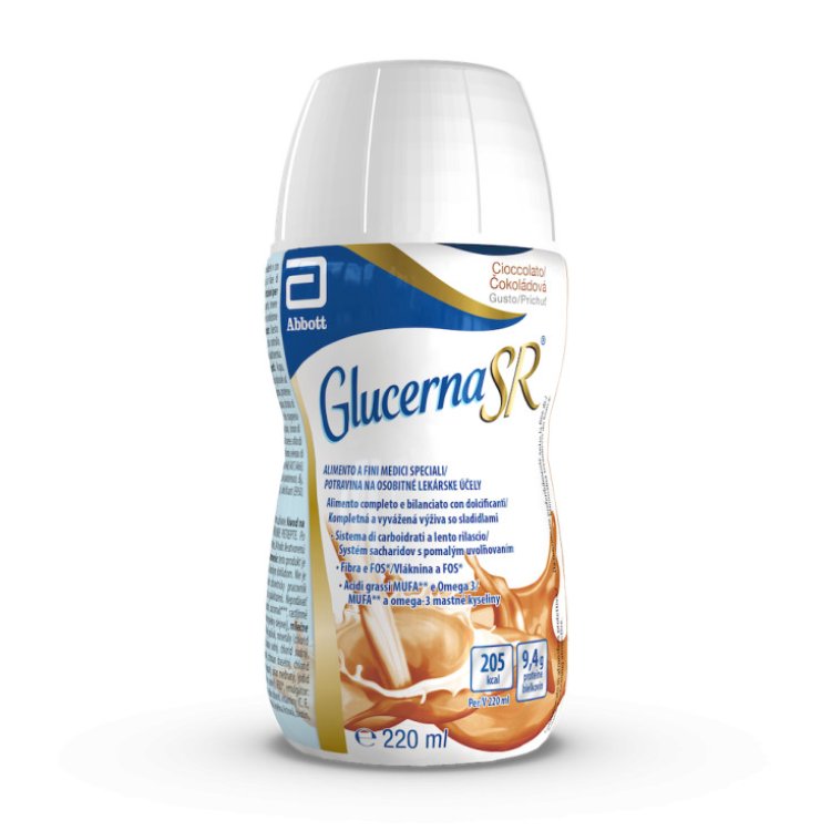 Glucerna SR Cioccolato Alimento per Diabetici 220ml