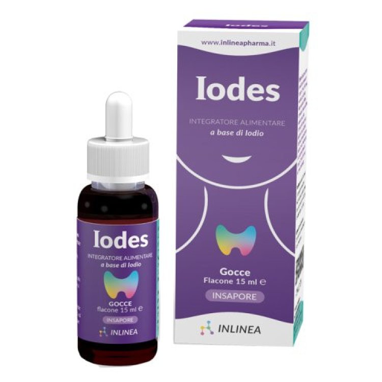 Inlinea Iodes Gocce Integratore Alimentare per Tiroide 15 ml