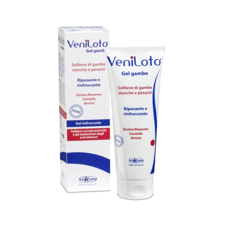 Sakura Italia Veniloto Gel Gambe Sollievo e Benessere 125ml