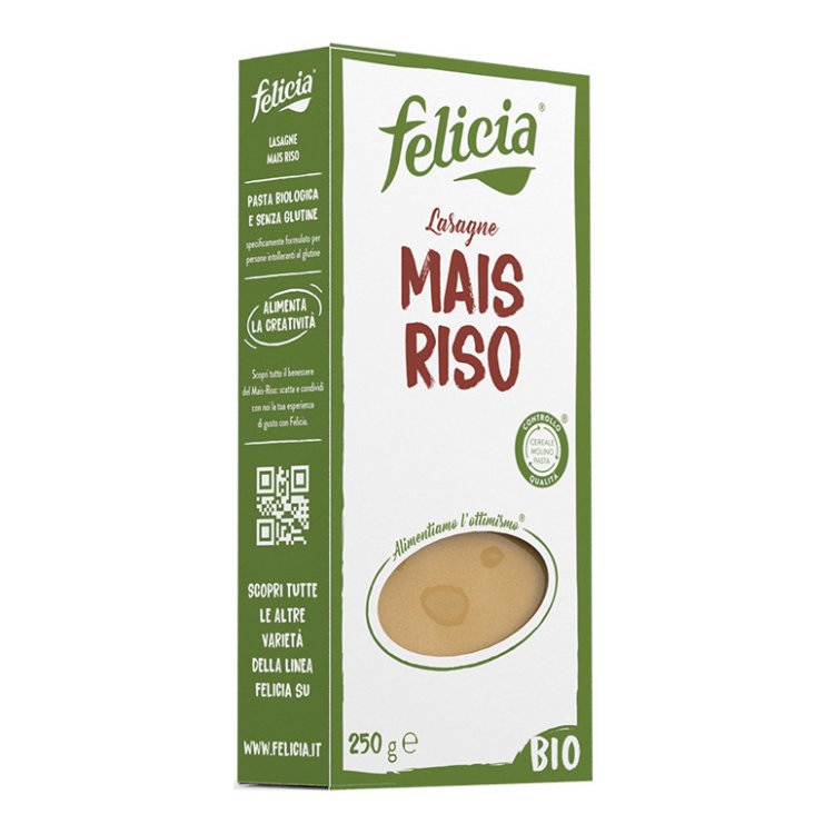 Felicia Bio Lasagne Mais e Riso Senza Glutine 250 g