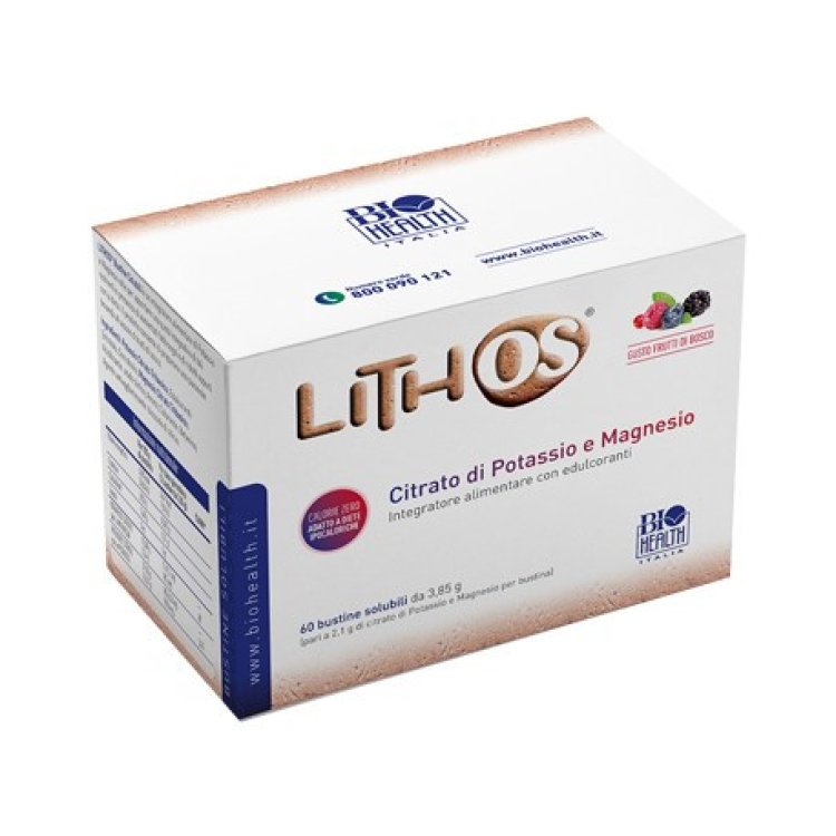 Lithos Integratore Alimentare Magnesio e Potassio - 60 Bustine