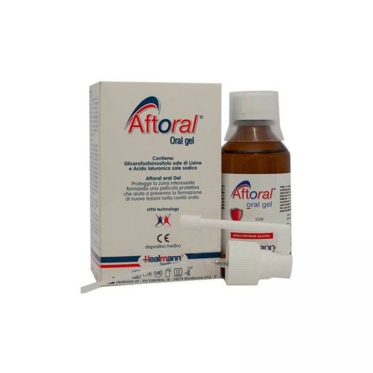 Pharmarei SRL Aftoral Oral Gel Collutorio Dispositivo Medico Igiene Orale 200 ml