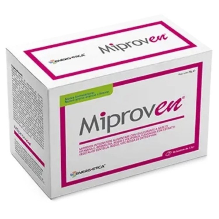 Miproven Integratore Alimentare Supporto Microcircolo e Drenaggio 20 Bustine