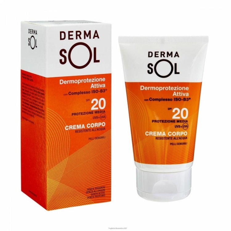 Dermasol Crema Solare Corpo SPF 20 Protezione Media Dermasol Crema Solare Corpo SPF 20 Protezione Media