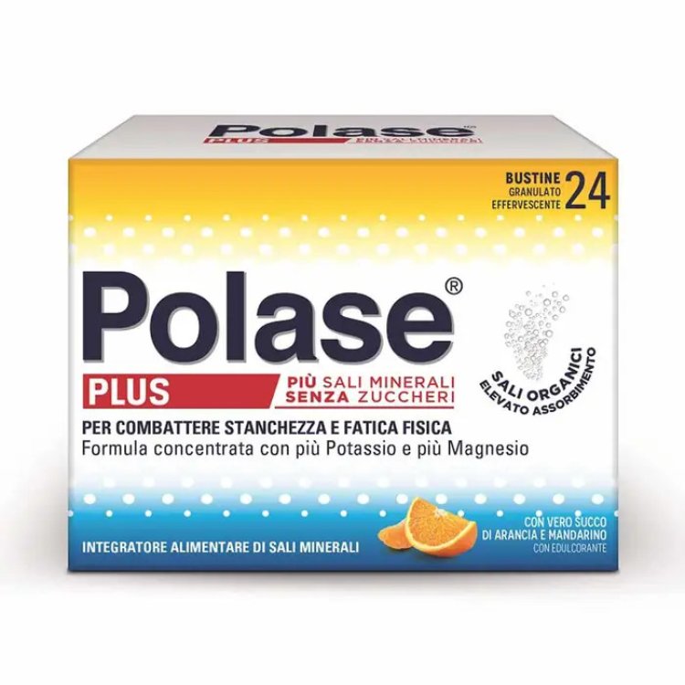 Polase Plus Integratore Sali Minerali Magnesio e Potassio 24 Bustine