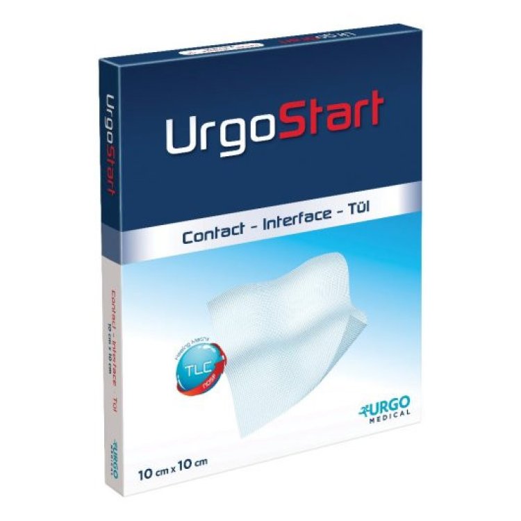 Urgo Urgostart Contact Medicazione Non Aderente 10x10 cm - 3 Pezzi