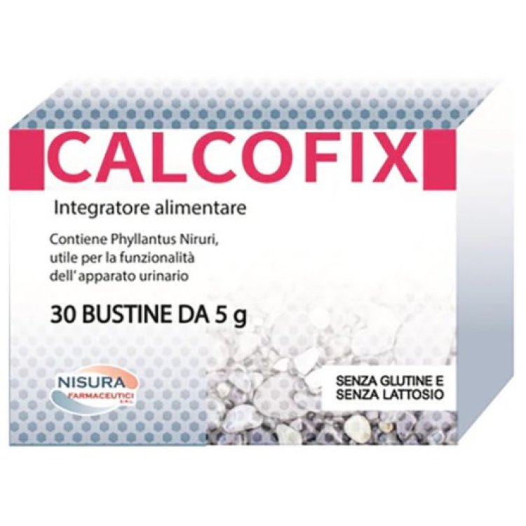 Nisura Farmaceutici Calcofix Integratore per Calcoli Renali in 30 Bustine
