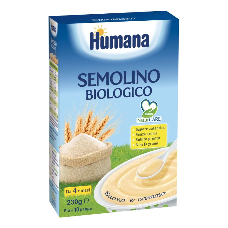 Humana Semolino Biologico Dal 4° Mese 230 g Humana Semolino Biologico Dal 4° Mese 230 g