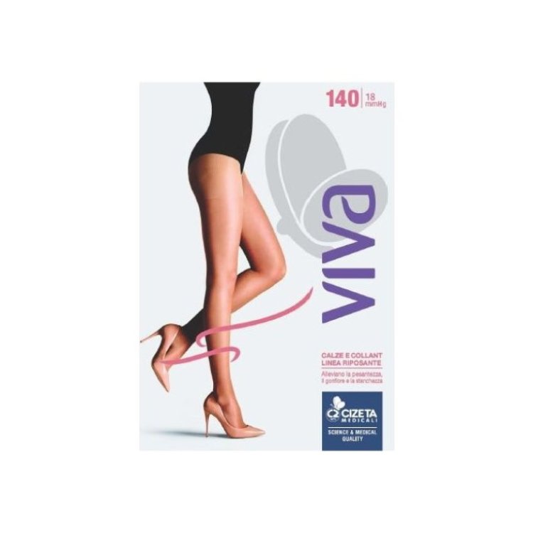 Cizeta Medicali Viva 140 Gambaletto Maglia a Rete Nero Taglia 5 Cizeta Medicali Viva 140 Gambaletto Maglia a Rete Nero Taglia 5