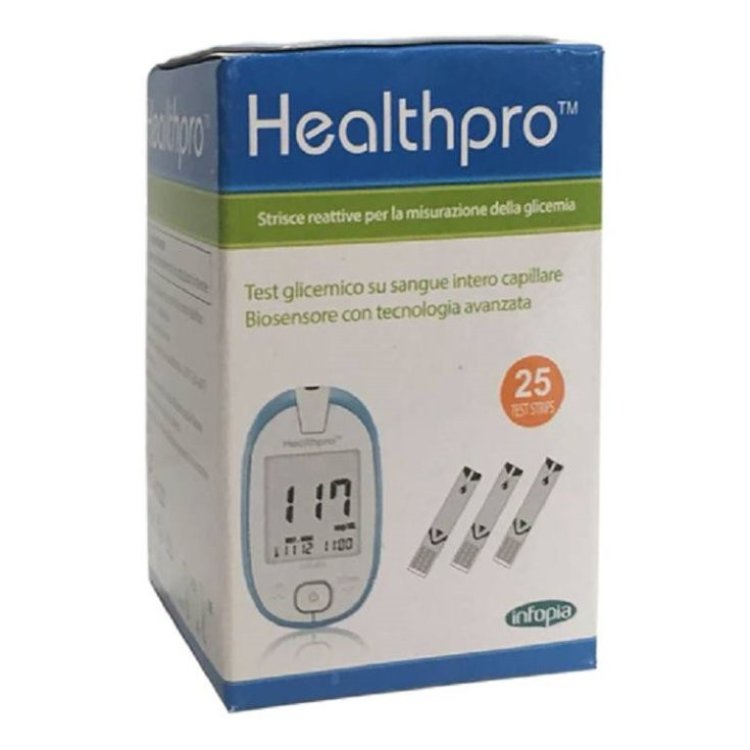 Svas Biosana Healthpro Strisce Reattive per Glicemia 50 Pezzi Svas Biosana Healthpro Strisce Reattive per Glicemia 50 Pezzi