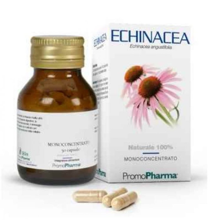Promopharma Echinacea Integratore Difese Immunitarie 50 Capsule Senza Glutine