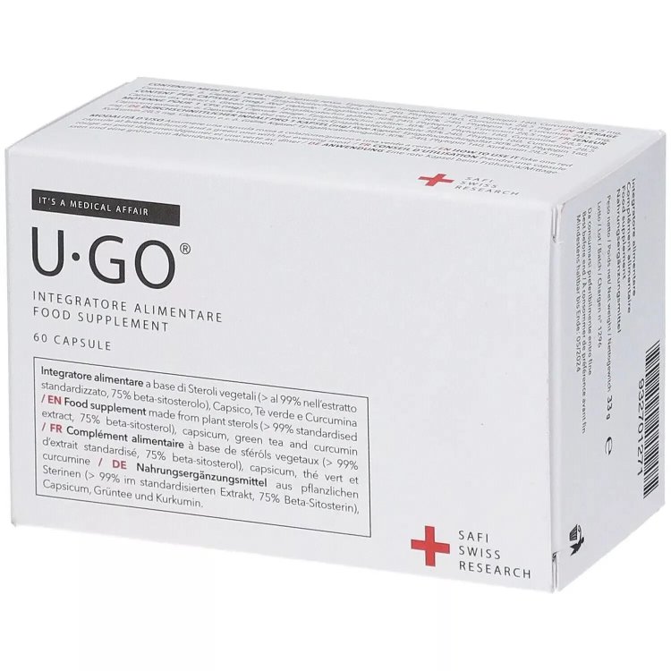 Safi Urocs Integratore Alimentare per Sistema Urinario, 60 Compresse