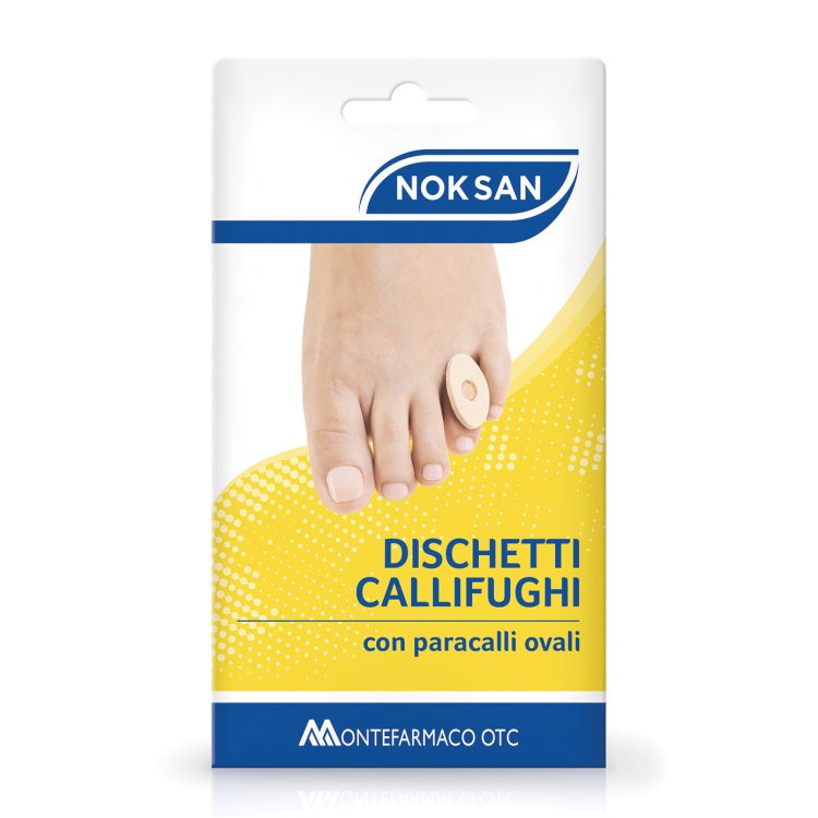 Nok San Dischetti Callifughi con Paracalli Ovali 6 Pezzi Nok San Dischetti Callifughi con Paracalli Ovali 6 Pezzi