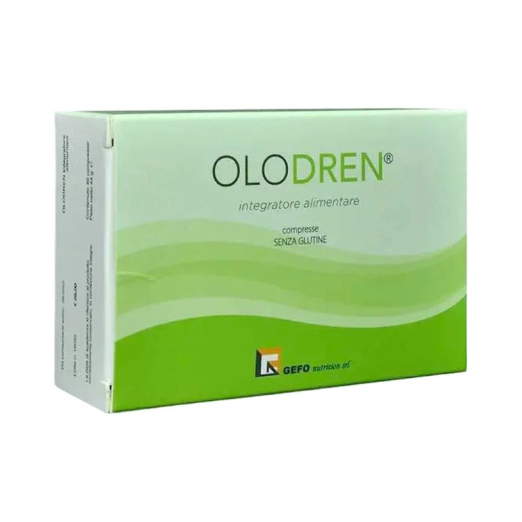 Gefo Nutrition Olodren Integratore Alimentare Drenaggio Liquidi 40 Compresse Gefo Nutrition Olodren Integratore Alimentare Drenaggio Liquidi 40 Compresse