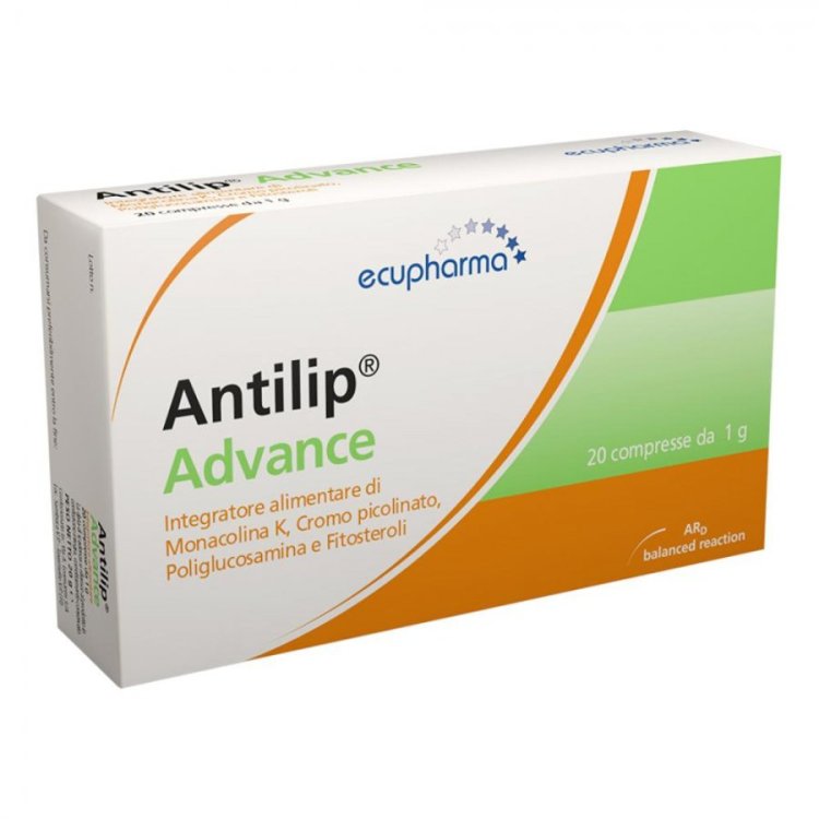 Ecupharma Antilip Advance Integratore per Controllo Colesterolo in Compresse