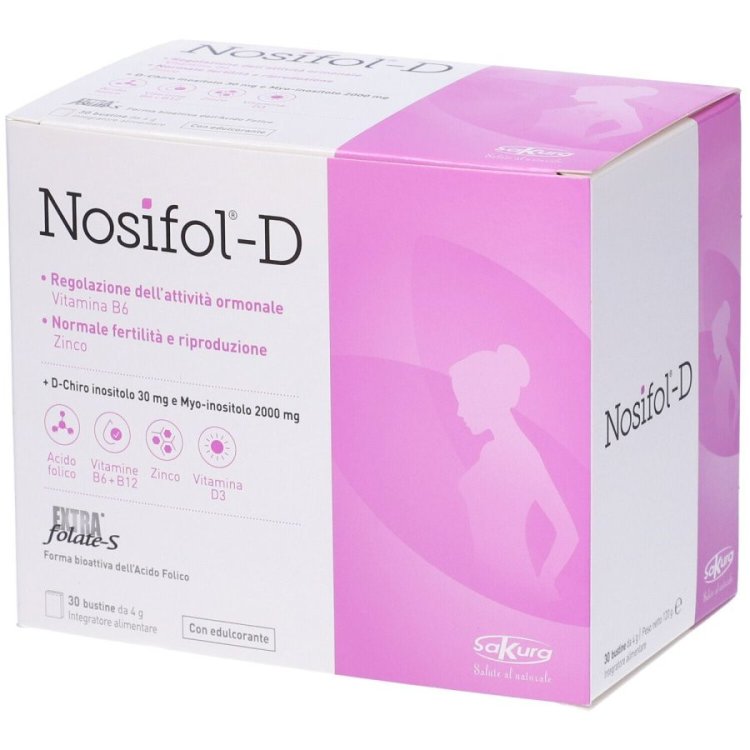 Sakura Nosifol-D Integratore Alimentare per il Benessere Femminile 30 Bustine