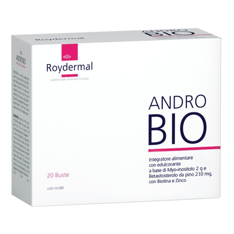 Roydermal Androbio Integratore Alimentare per Benessere con Myo-inositolo 20 Bustine