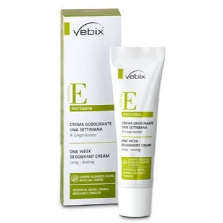 Vebix Phytamin Crema Deodorante 1 Settimana 25 ml