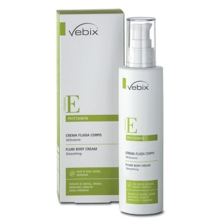 Vebix Phytamin Crema Fluida Vellutante Corpo idratante 200 ml