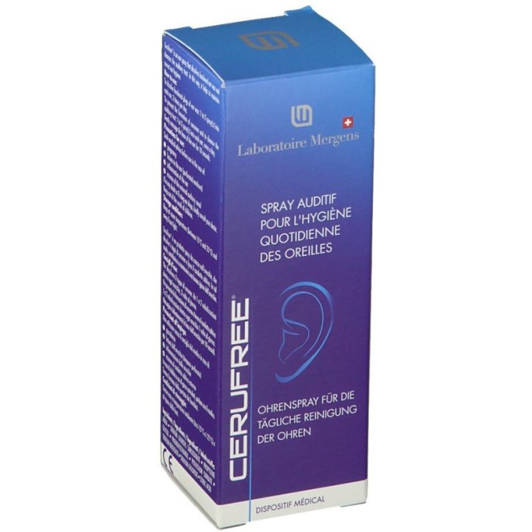 Polifarma Cerufree Spray Auricolare per Igiene Orecchie 30 ml