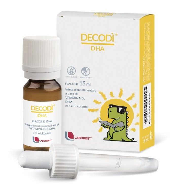 Uriach Decod&igrave; DHA Integratore per sviluppo osseo neonati 15ml