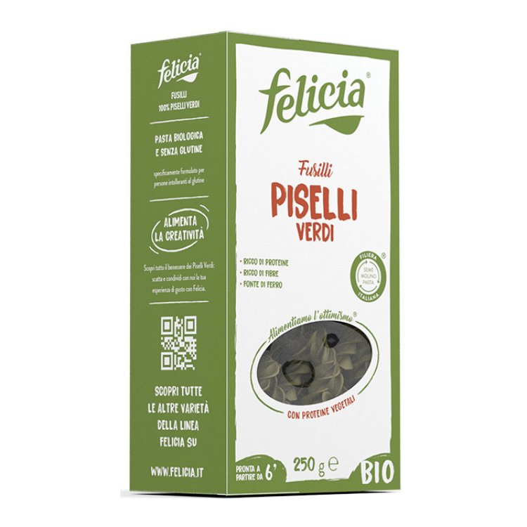 Felicia Bio Fusilli di Piselli Verdi Senza Glutine 250g