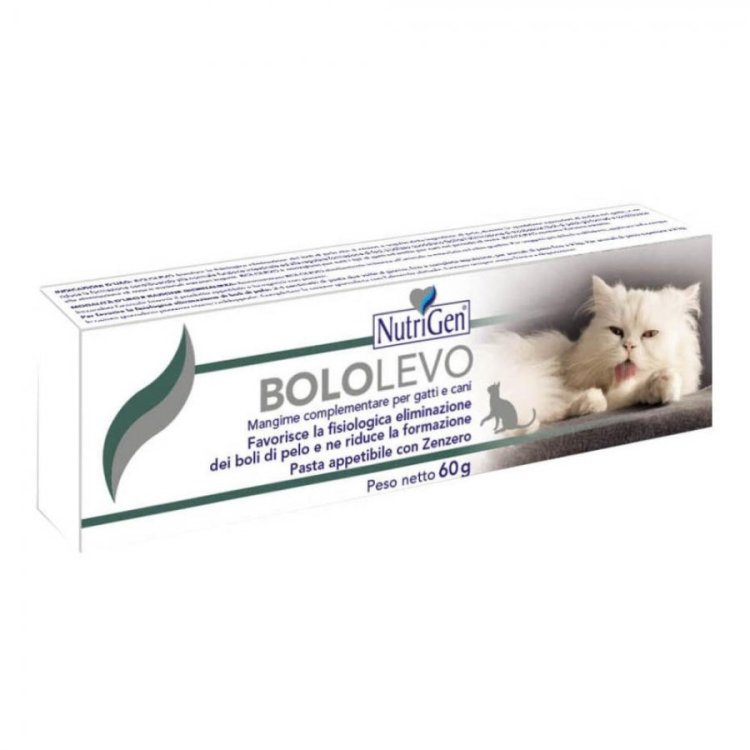 Nutrigen Bololevo Mangime Complementare per Gatti e Cani, Previene Boli di Pelo, 60 g