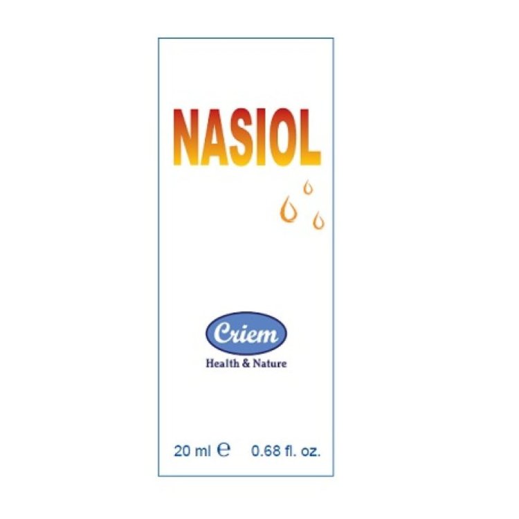 Nasiol Gocce Nasali e Auricolari Lenitive e Rigeneranti 20 ml