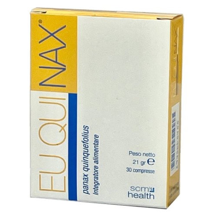 Scm Health Euquinax Integratore Alimentare a Base di Panax Quinquefolius 30 Compresse