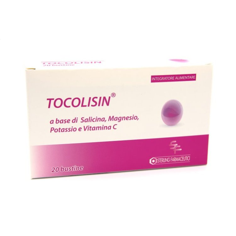 Sterling Tocolisin Integratore Alimentare a Base di Salicina Magnesio Potassio e Vitamina C - 20 Bustine