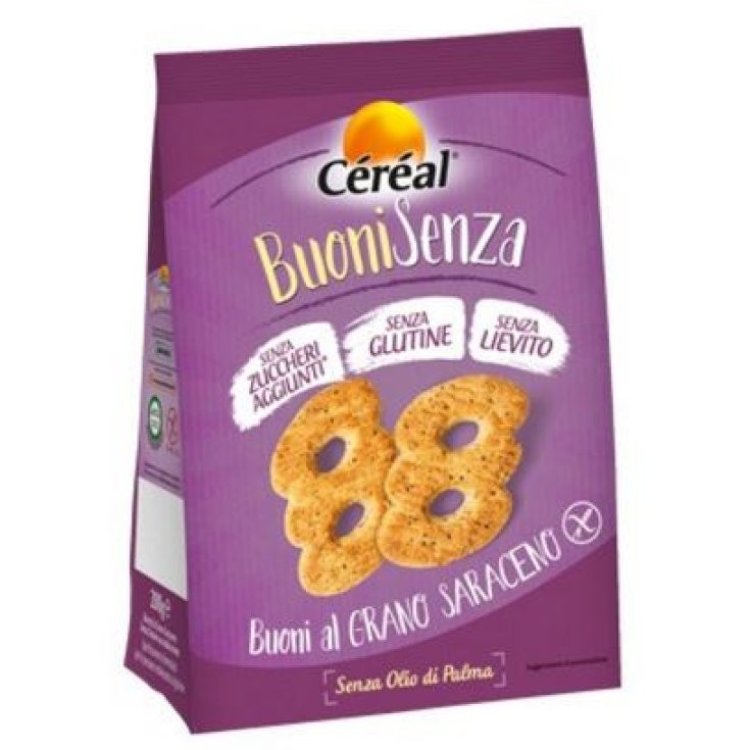 C&eacute;r&eacute;al BuoniSenza Biscotti Grano Saraceno Senza Glutine 200g