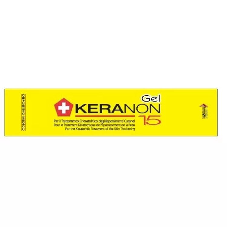 Keranon 15 Gel Trattamento Cheratolitico Ispessimenti Cutanei 75ml