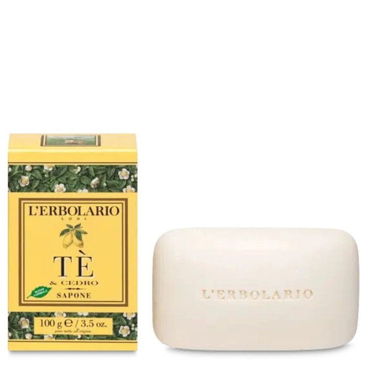 L'Erbolario Te' & Cedro Sapone Solido da 100g