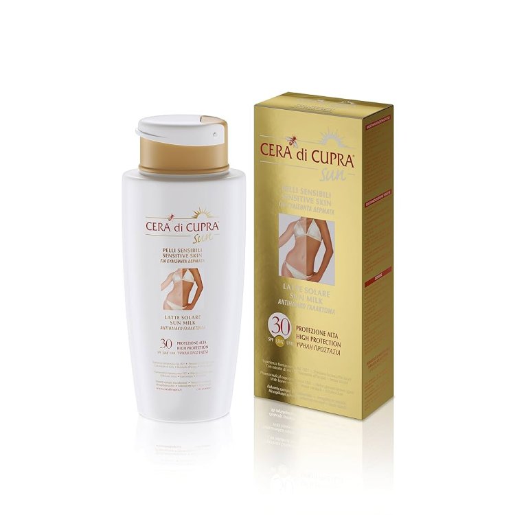Cera Di Cupra Latte Solare Corpo SPF 30 Pelle Sensibile