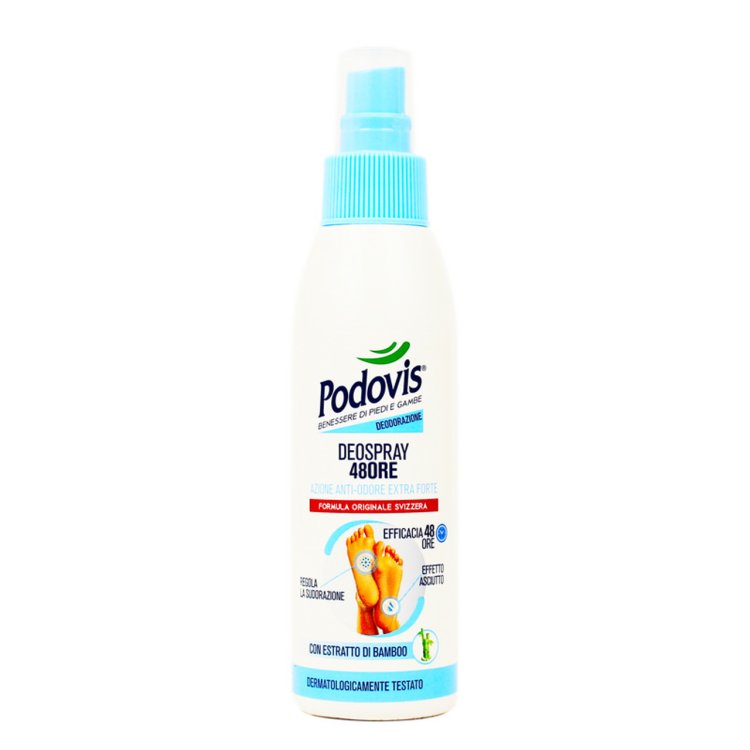 Podovis Deospray 48 Ore Piedi Anti-odore Idratante 100ml