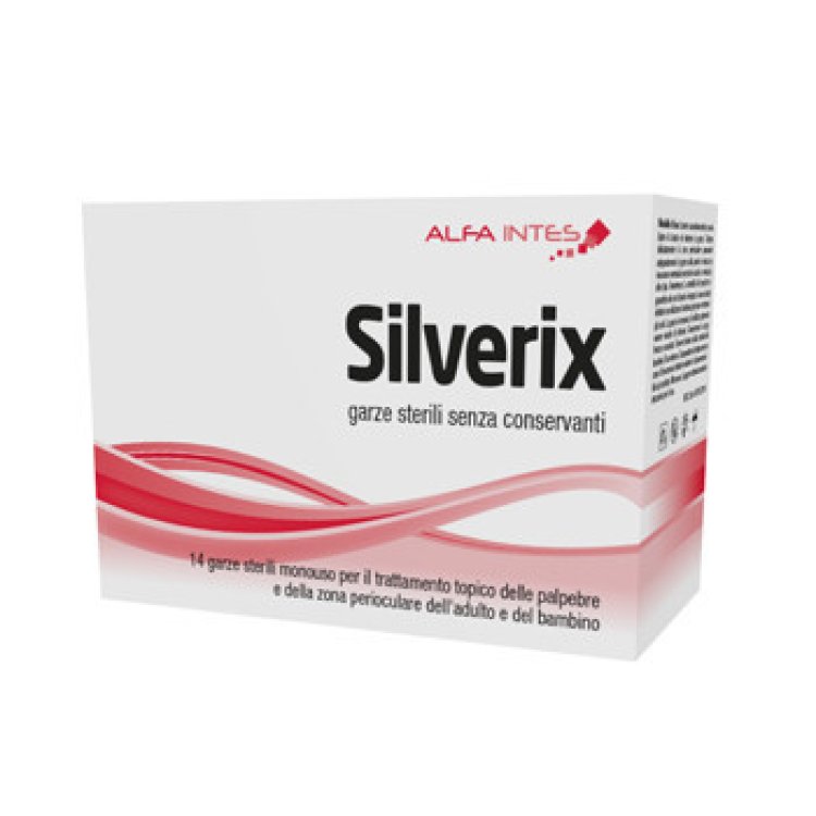 Alfa Intes Silverix Garze Sterili Monouso Igiene Perioculare 14 Pezzi Alfa Intes Silverix Garze Sterili Monouso Igiene Perioculare 14 Pezzi