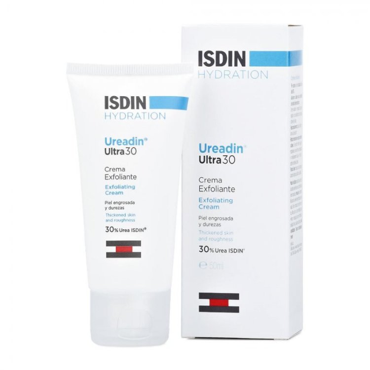 Isdin Ureadin Ultra 30 Crema Esfoliante per Pelle Secca e Ispessita 50 ml