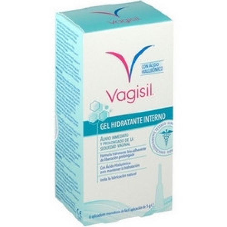 Vagisil Intima Gel Idratante Vaginale Monodose, Lubrificazione Naturale 6x5g