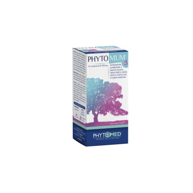Phytomed Phytomum3 Integratore Alimentare per Allattamento 42 Compresse