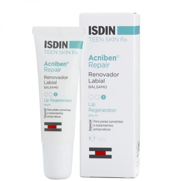 Isdin Acniben Repair Balsamo Labiale Idratante 10 ml Isdin Acniben Repair Balsamo Labiale Idratante 10 ml