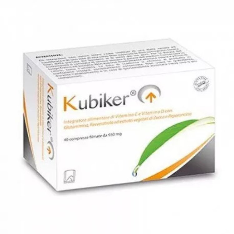 Naturmed Kubiker Integratore Vie Urinarie Vitamina C D Senza Glutine 40 Compresse