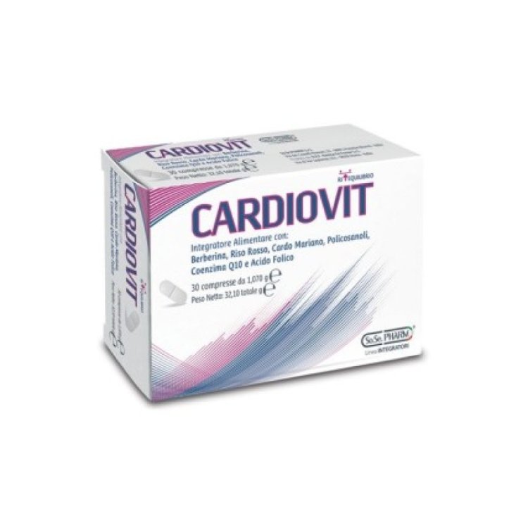 So.Se.Pharm Cardiovit Integratore per Sistema Cardiovascolare 30 Compresse