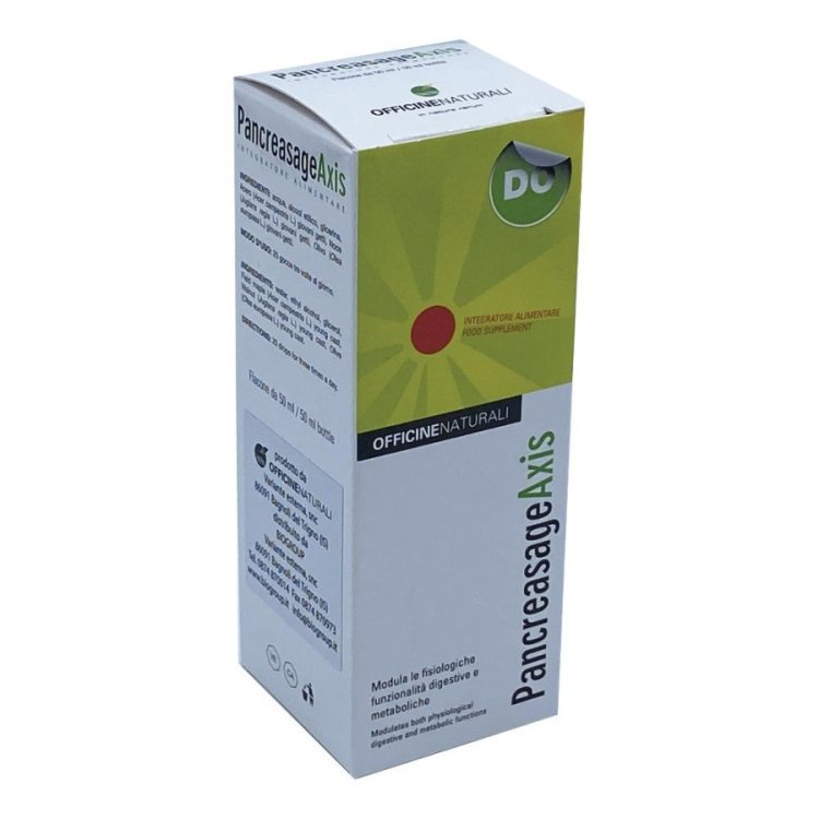 Officine Naturali Pancreasage Axis Integratore per Digestione e Metabolismo 50ml Officine Naturali Pancreasage Axis Integratore per Digestione e Metabolismo 50ml