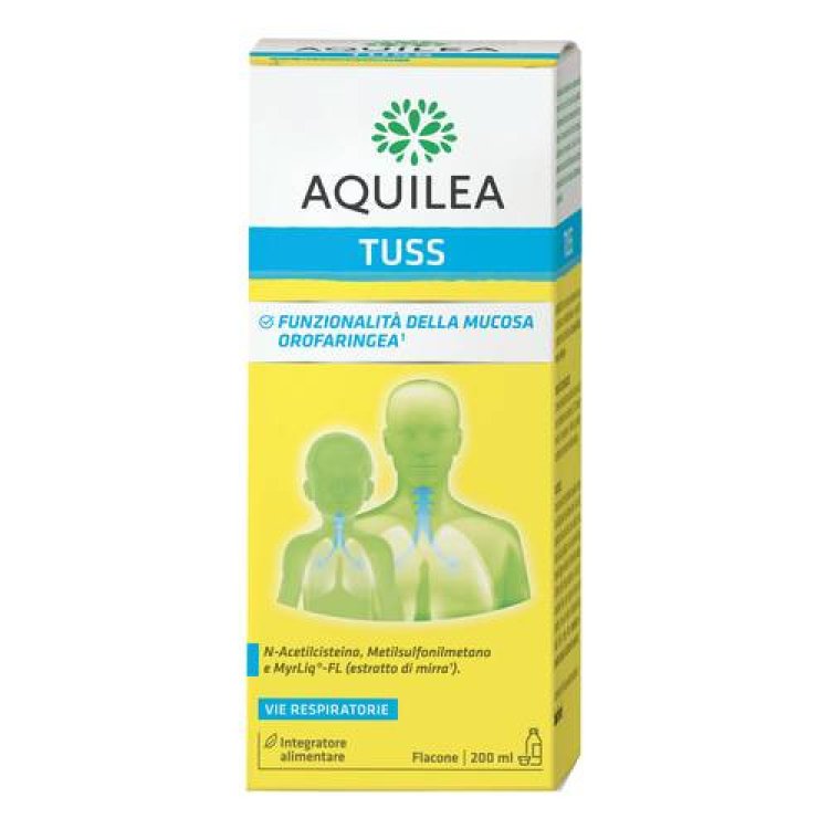 Aquilea Mucus Integratore per Mucosa Orofaringea 200ml